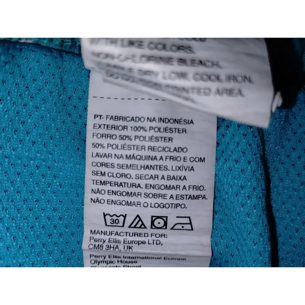 Nike All Over Swoosh Volley Board Shorts Swim Trunks Mens L Teal Pink Athletic